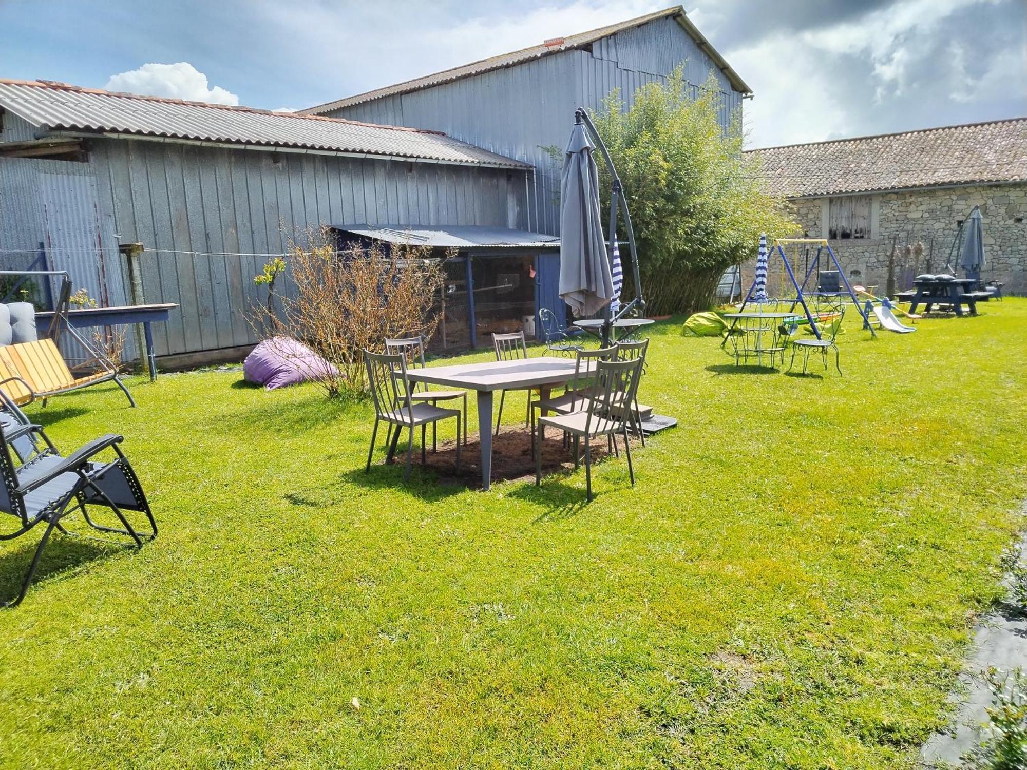 Appartement Gite Du Gardoir Boresse-et-Martron Extérieur photo
